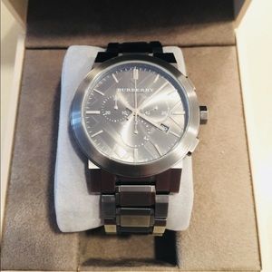 Burberry Chronograph Grey Tone